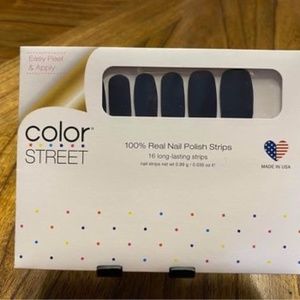Color Street nail polish strips US Navy NEW